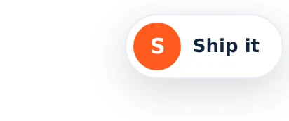 Collapsed SMKlog badge on a product page
